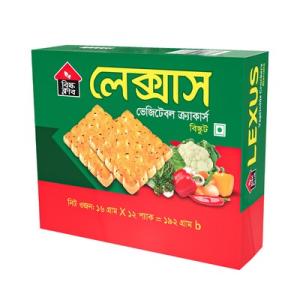 Bisk Club Lexus Vegetable Crackers Biscuit Box-192gm