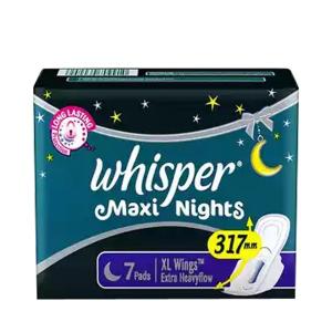 Whisper Maxi Nights Sanitary Pads-7s