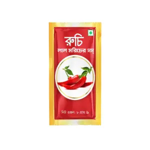 Ruchi Red Chili Sauce - 8gm