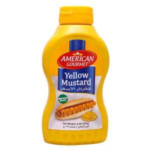 American Gourmet Yellow Mustard-396g