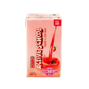 Marks Active School Strawberry Cream Flavour-125ml