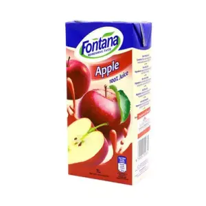 Fontana Refrehing Taste Apple Juice-1ltr