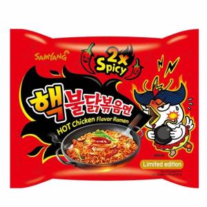 Buldak Hot Chichen Flovor Ramen 2x Spicy-140gm